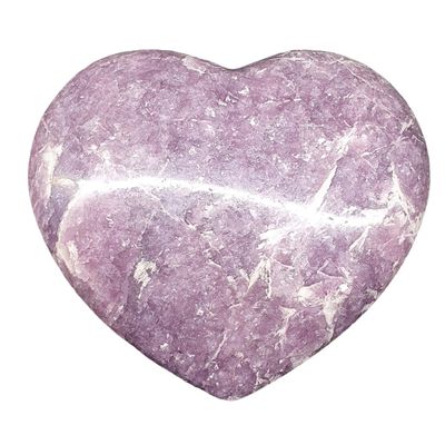 Lepidolite Heart Heart Geofossiles Minerals Healing Crystals HELE8