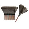 (New) 12-Pack (Cleaning Company Series) Alta Dusting Products 16" Premium Soft-Floss Ostrich Feather Duster with Stained Wooden Handle. Extra Strength Binding. Our Best Duster view 1