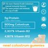 Colostrum supplement | 3-in-1 Bovine Colostrum Proteins Minerals for women and kids for strong bones & immunity| Grass Fed Milk Protein Immunoglobulins Vitamin B Complex | Sugar Free Gummies 60 ct view 4