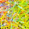 1 LB Easter Grass Crinkle Cut Paper Large Pack Raffia Grass Iridescent Recyclable Shred Paper for Easter Gift Box Basket Filler Green Yellow Purple Paper Shred Filler Party Birthday Gift Wrapping view 4
