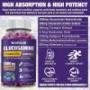Simhould 2 Packs Glucosamine Chondroitin Gummies - 3000MG Extra Strength Joint Support Supplement with MSM & Elderberry, Flexibility, Antioxidant Immune Support Gummy for Adults, Men & Women view 2
