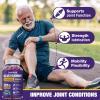 Simhould 2 Packs Glucosamine Chondroitin Gummies - 3000MG Extra Strength Joint Support Supplement with MSM & Elderberry, Flexibility, Antioxidant Immune Support Gummy for Adults, Men & Women view 4
