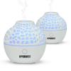 APOMATOT 2 Pack Essential Oil Diffuser,Mini Portable Aromatherapy Diffusers,60ml Cool Mist Humidifier with USB 7 LED Light Color,Waterless Auto Shut-Off for Gift Home Office Room view 1