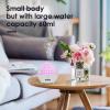 APOMATOT 2 Pack Essential Oil Diffuser,Mini Portable Aromatherapy Diffusers,60ml Cool Mist Humidifier with USB 7 LED Light Color,Waterless Auto Shut-Off for Gift Home Office Room view 3