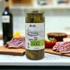 Lara's Crisp and Hot Pickled Okra  (Pack of 2, 16 fl oz each)  Zesty Southern Style Spicy Okra, Ideal for Charcuterie Boards, Gourmet Snacks, and Cocktails  Gluten-Free, All-Natural, Vegan-Friendly view 2