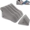 USHMA Inflatable Wedge Pillow Set - Travel Wedge Pillow for Sleeping with Adjustable Height - Inflatable Wedge Cushion for Adults with Pain Relief - Blow up Bed Wedge & Easy Storage view 1