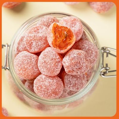 Rock sugar dried kumquat 500g bag, authentic Tianshan snow orange, granulated sugar, dried kumquat, preserved fruit, sugar, dried fruit snacks