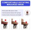 Acupressure Massage Slippers Plantar Fasciitis Relief Foot Massager, Non-Slip Reflexology Foot Acupoint Massage Sandals to Relieve Neuropathy Pain for Elderly (Small(Women7-8.5 Men6-7),Brown) view 3