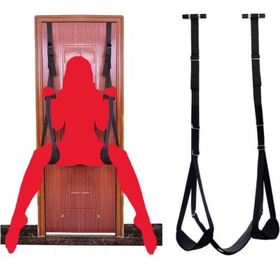 Door Mount Sex Slingshot Swing for Adults Couples Over the Door, Sexy Swing for Adults, Frequent Flyer Door Swing Pure Romance Adult Sex Ties Restraints BSDM Funiture for Bedroom Toys Women Sweatshirt