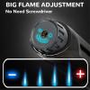 2 Pack Candle Lighter Electric Arc Long Flex Neck Utility Butane Torch Lighters Rechargeable USB Refillable Gas Jet Flame Windproof Lighter for Camping BBQ Grill Gas Stove view 4