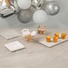 Bio Tek 4 x 2.5 x 2.5 Inch Gable Boxes For Party Favor, 25 Attractive Gift Boxes - Built-In Handle, Plaid Pattern, Paper Barn Boxes, Disposable, For Parties view 4