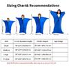KANGXYSQ Body Sock for Men Women Sensory Sock X-Large Full Body Wrap Adult Size Large (55 X27) /142 * 71 Cm Body Sock Sensory Sox(Dark Blue,Small/S) view 2