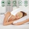 2 Pack Oil Wrap Pack for Eye,Washable Organic Cotton Oil Pack Kit,Leak-Proof Adjustable Elastic Strap Compress Packs,Oil Liver Wrap Pack Kit for Liver Detox, Inflammation view 4