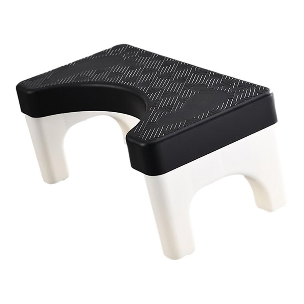 Comfortable Non- Foot Stool for Bathroom Toilet Step Stool for Adults and Pregnant Women Bathroom