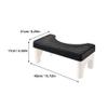 Comfortable Non- Foot Stool for Bathroom Toilet Step Stool for Adults and Pregnant Women Bathroom view 2