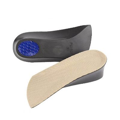 3/4 Length Orthotics Insoles Best Insoles for Corrects Overpronation Fallen Arches Flat Feet Plantar Fasciitis Heel Spurs Bunion (Color : Beige, Size : 2.5cm)