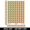 S'Mores Graham Cracker Chocolate Marshmallow Campfire Snack 200+ Round Stickers - Gloss Finish - 0.50" Size - Rainbow view 2