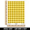 S'Mores Graham Cracker Chocolate Marshmallow Campfire Snack 200+ Round Stickers - Matte Finish - 0.50" Size - Yellow view 2
