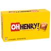 Oh Henry!, Peanuty, Caramel, Fudge Bar, Full Size Individually Wrapped Candy Bars, 1.5oz each, Bulk 24 Pack view 1