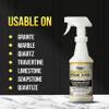 PSC Daily Natural Stone Cleaner, Cleans and Degreases Marble, Granite, Limestone, and Tavertine, Safe Ingredients, Effective Formula - 32 oz view 3