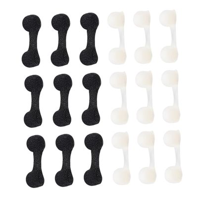 balacoo 60pcs Nose Plugs for Smells Disposable Sponge Nose Filters Invisible Nasal Filters for Adults Mask for Swimming Sleep Smog