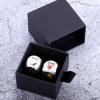 11th Anniversary Steel Gifts for Her Him 2 PCS Food Movie Date Night Dice Couples Gift for Wife Husband Boyfriend Girlfriend Birthday Gifts for Women Men Romantic Halloween Christmas Stocking Stuffers view 3