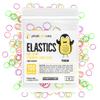 1000 Orthodontic Elastic Bands for Braces (Light 3.5 Oz, 5/16" Penguin) - Intraoral Latex Dental Rubber Bands for Teeth Alignment and Gap Closure, Assorted Colors (10 Bags of 100) view 1