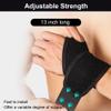 2 Pack Wrist Brace Wrist Wraps Wrist Support Wrist Straps for Weightlifting, Wrist Straps Lifting Straps Wrist Weights Carpal Tunnel Wrist Brace, Wrist Brace for Working Out Gym Accessories for Men & view 3
