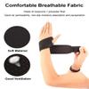 2 Pack Wrist Brace Wrist Wraps Wrist Support Wrist Straps for Weightlifting, Wrist Straps Lifting Straps Wrist Weights Carpal Tunnel Wrist Brace, Wrist Brace for Working Out Gym Accessories for Men & view 4