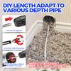 Holikme 32 Feet Dryer Vent Cleaner Kit, Lint Remover,Fireplace Chimney Brushes, Extends Up to 32 Feet, Synthetic Brush Head, Use with or Without a Power Drill view 3