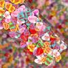 10 Gram Conversation Heart Polymer Clay Sprinkle Mix, Valentine Candy Heart Polymer Clay, Fake Candy Heart Nail Art Faux Craft, Valentine Polymer Clay, DIY Project view 1