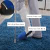 1 Pack Protective Foot Cast Socks Toe Covers Soft Warm Cast Toe Protector Cast Sock Toe Cover for Men and Women, Adjustable Cast Socks for Leg, Foot and Ankle, Socks for Casts Adults (Blue) view 3