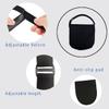 1 Pack Protective Foot Cast Socks Toe Covers Soft Warm Cast Toe Protector Cast Sock Toe Cover for Men and Women, Adjustable Cast Socks for Leg, Foot and Ankle, Socks for Casts Adults (Black) view 4