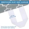 OUTCREATOR Positioning Bed Pads with 6 Handles - Easy Repositioning & Transfer for Elderly & Adults 34"x36" Waterproof Washable Incontinence Pads, Absorbent with Non-Slip Bottom (Pack of 2, Gray) view 3