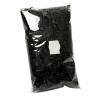 LiuliuBull 100g Colorful Shredded Crinkle Lafite Paper Raffia Filler DIY Wedding Party Gift Box Candy Material Packaging Filler (Color : Black-100g, Size : 4PCS) view 1