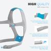 AUARIWN N20 Headgear for AirFit N20/AirTouch N20 with Magnetic Headgear Clip, CPAP Replacement Headgear Strap, Adjustable Home Ventilator Mask Headband, Compatible with AirFit Mask N20 (1-Pack) view 3