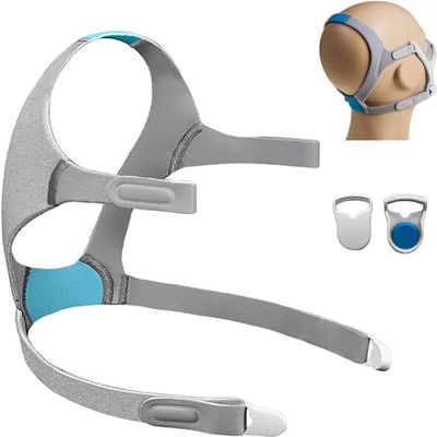 AUARIWN F20 1 Pack CPAP Headgear for AirFit F20 with Magnetic Clips, Replacement Headgear Straps Compatible with Aritouch Mask F20 - Soft Plush Straps for Optimal Fit & Flexibility