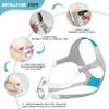 AUARIWN F20 1 Pack CPAP Headgear for AirFit F20 with Magnetic Clips, Replacement Headgear Straps Compatible with Aritouch Mask F20 - Soft Plush Straps for Optimal Fit & Flexibility view 4