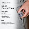 Brushmo Black Floss (BBFloss) - Expanding Floss, Gum-Friendly Soothing Mint Dental Floss, Natural Vegan Wax to Remove Plaque from Teeth, Dentist Designed PTFE & PFAS Free Oral Care, 5 Spools, 275 yd view 3