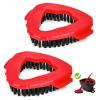 2 Pack Spin Scrub Brush Compatible for Oceda EasyWring 1 Tank System, Shower Scrubber Replacement Head, Hard Bristle Cleaning Brush for Kitchen,Tile and Bathroom view 1