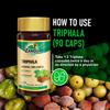 MAGICHOOD Triphala Capsules, Supports Bowel Wellness & Healthy Gut, Helps to Boost Immunity & Useful for Digestion, Antioxidant Properties (Pack of 90 Veg Capsules x 2) view 3