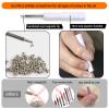 1100Pcs (11 Sizes) Micro Screw Kit Eyeglass Sunglass Repair Kit with Magnetic Phillips Screwdriver and Tweezers for Repairing Spectacles(Come with Nose Pads), Watches, Jewelry and Cell Phones view 4