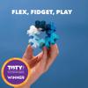 PLUS PLUS - HEXEL Waterfall - Fidget Sensory Puzzle Toy - Travel Friendly, Quiet Stress and Anxiety Relief for Kids/Adults view 2