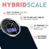 Adamson Hybrid 2-in-1 Analog & Digital Weighing Scale for Body Weight up to 400lbs - Thick Tempered Glass - Extra Large Display - Easy to Read Digital Bathroom Scale - New view 2