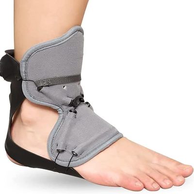 KarFri Drop Foot Brace AFO Ankle Fixation Device Bionic Foot Structure Adjustable Foot Drop Brace Assist Strap for Women, Men for Achilles Tendonitis Support (Color : Left, Size : X-Large)