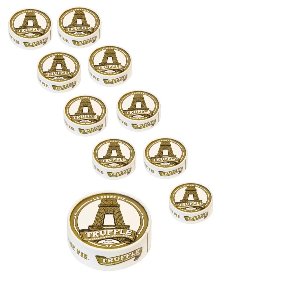 La Bonne Vie Truffle Brie Cheese, 4.4OZ, 10 Pack