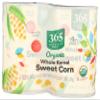 365 by Whole Foods Market, Organic Corn, No Salt Added, 15.25 Ounce, 4 Pack view 2