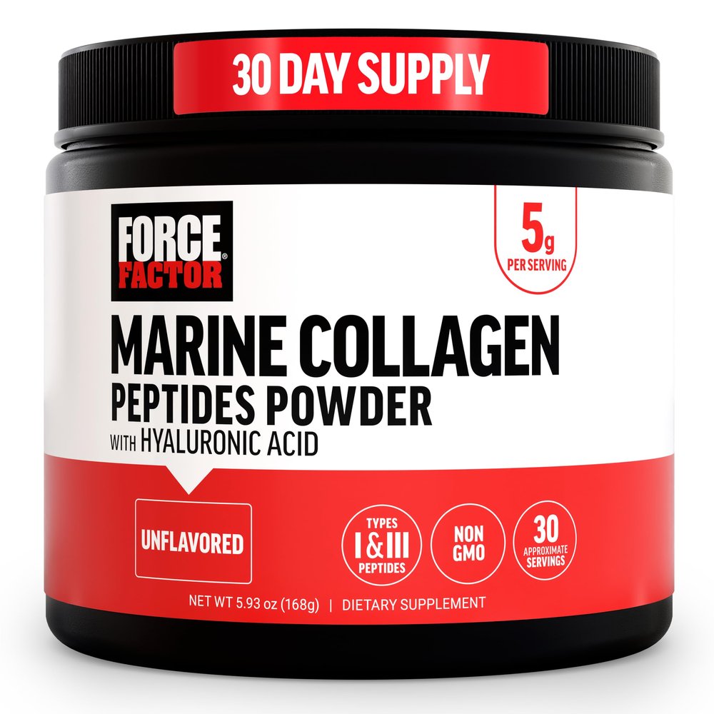 Force Factor Marine Collagen Powder for Women & Men