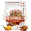 Earnest Eats Superfood Oatmeal  Maple Almond Cinnamon  Vegan, Gluten-Free, 6g Plant Protein, 4g Fiber, No Added Sugar, 48 Servings Total (6 Pack) view 1