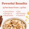 Earnest Eats Superfood Oatmeal  Maple Almond Cinnamon  Vegan, Gluten-Free, 6g Plant Protein, 4g Fiber, No Added Sugar, 48 Servings Total (6 Pack) view 3